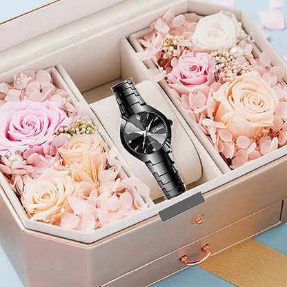 🔥Elegant vattentät damklocka