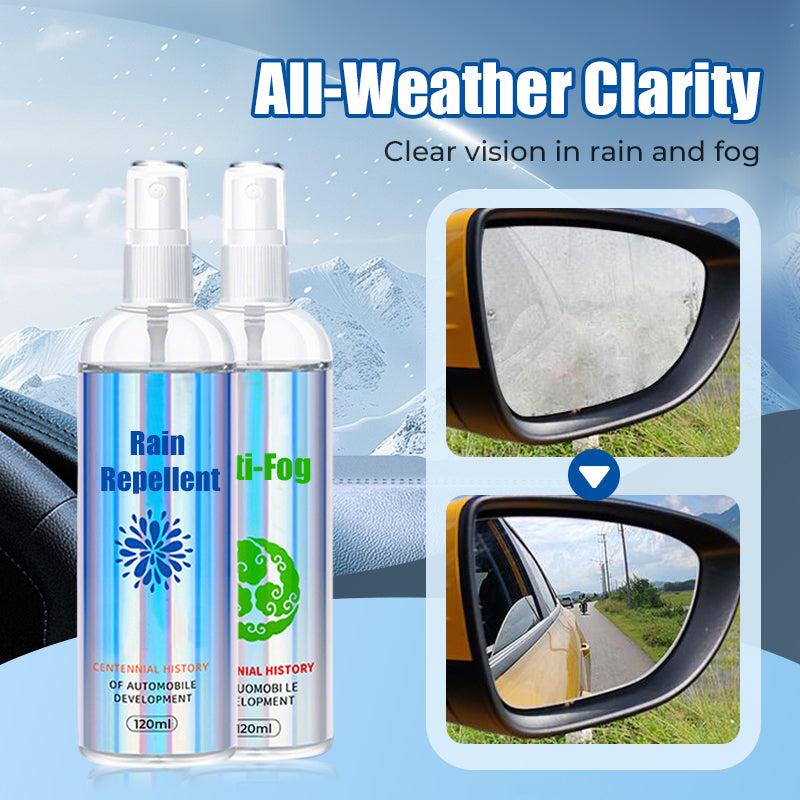 🚗 KÖP 2 FÅ 3! ✨ Regn- & Imavvisande Kit för Bilglas - Skapar Osynligt Skikt för Förbättrad Sikt i Alla Väder 🌧️🔍