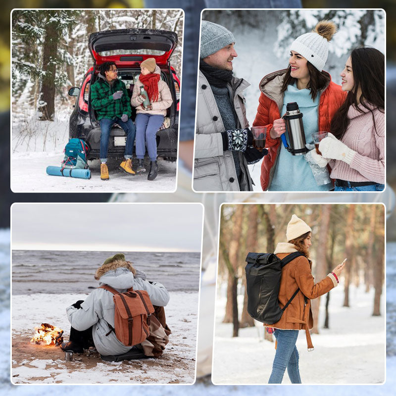 🔥Unisex vintervattentäta termiska vandringskängor