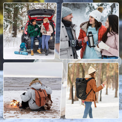 🔥Unisex vintervattentäta termiska vandringskängor