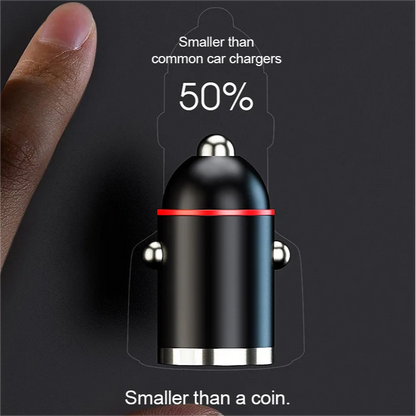 🔥2-portars kompakt snabbladdare för bil