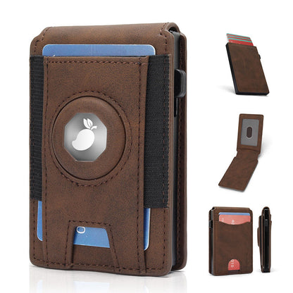 🔥Pengaklämma i PU-läder med RFID-blockering