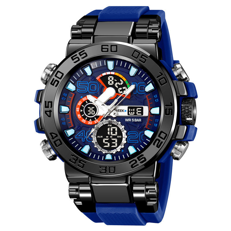 🔥Multifunktionell LED-vattentät digital klocka