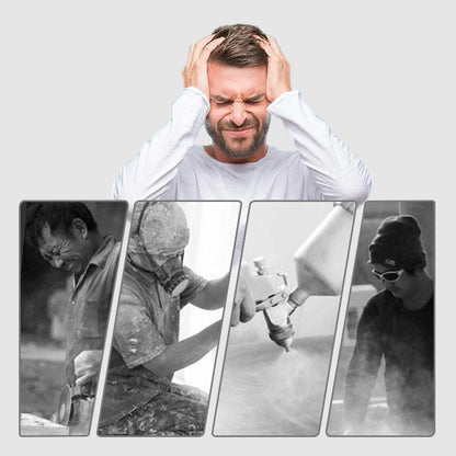 🎁Senaste dagskampanj 50% rabatt🔥Skydd som fungerar - gasmask med dubbla filter och aktivt kol