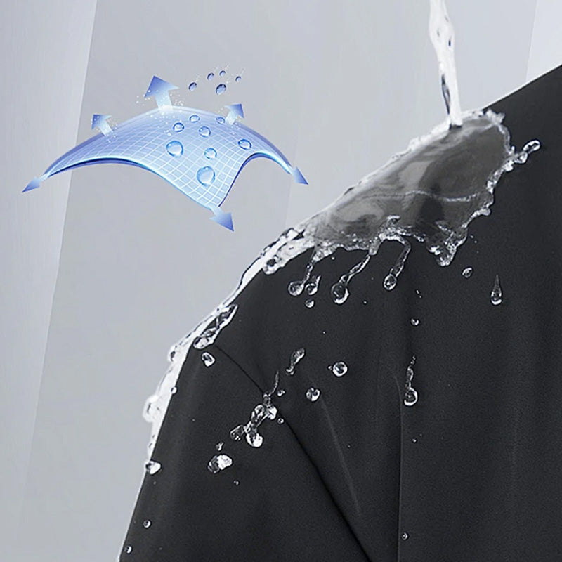 ✨Vintererbjudande💖Herr vinterjacka med huva och varm foder av fuskpäls