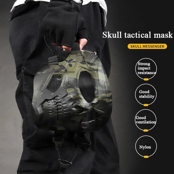 💀 50 % RABATT! ⛑ Skalle-skräckhjälm – Snygg, tålig och perfekt för cykling eller cosplay 🎭