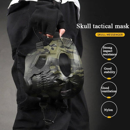 💀 50 % RABATT! ⛑ Skalle-skräckhjälm – Snygg, tålig och perfekt för cykling eller cosplay 🎭