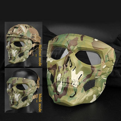 💀 50 % RABATT! ⛑ Skalle-skräckhjälm – Snygg, tålig och perfekt för cykling eller cosplay 🎭