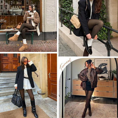 🔥Termiska formande tights för kvinnor med kompressionsmidjeband