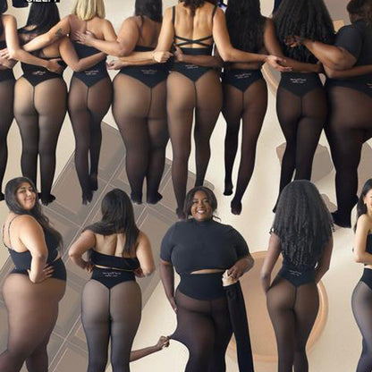 🔥Termiska formande tights för kvinnor med kompressionsmidjeband