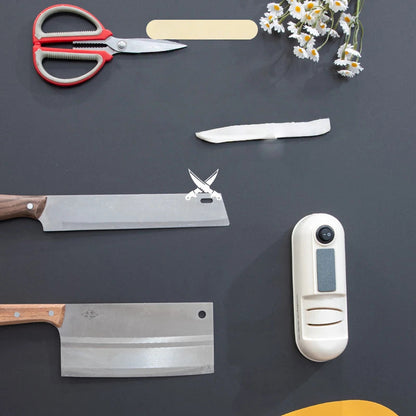 Bärbar sladdlös elektrisk knivslipare