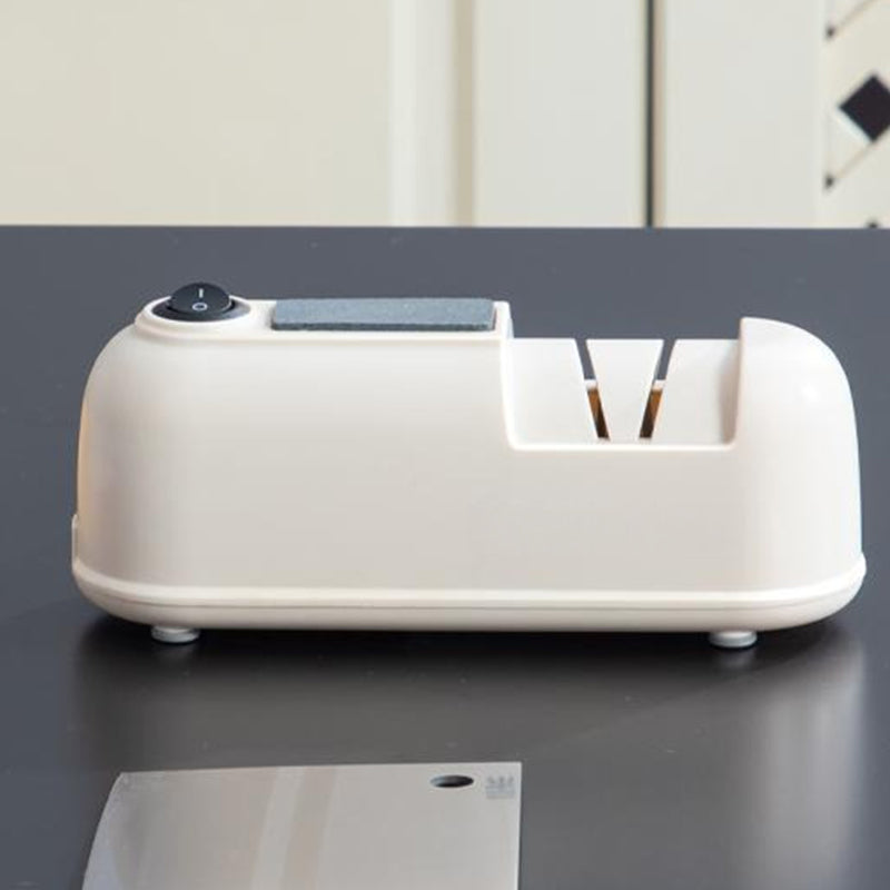 Bärbar sladdlös elektrisk knivslipare