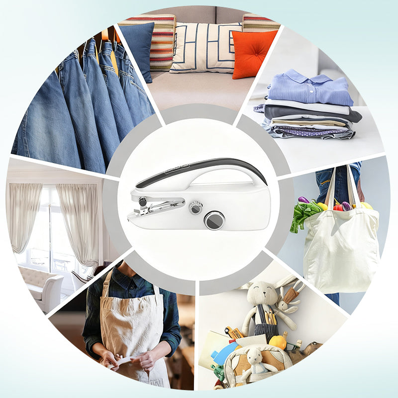 Mini bärbar elektrisk symaskin