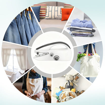 Mini bärbar elektrisk symaskin