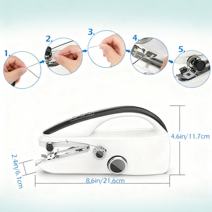 Mini bärbar elektrisk symaskin