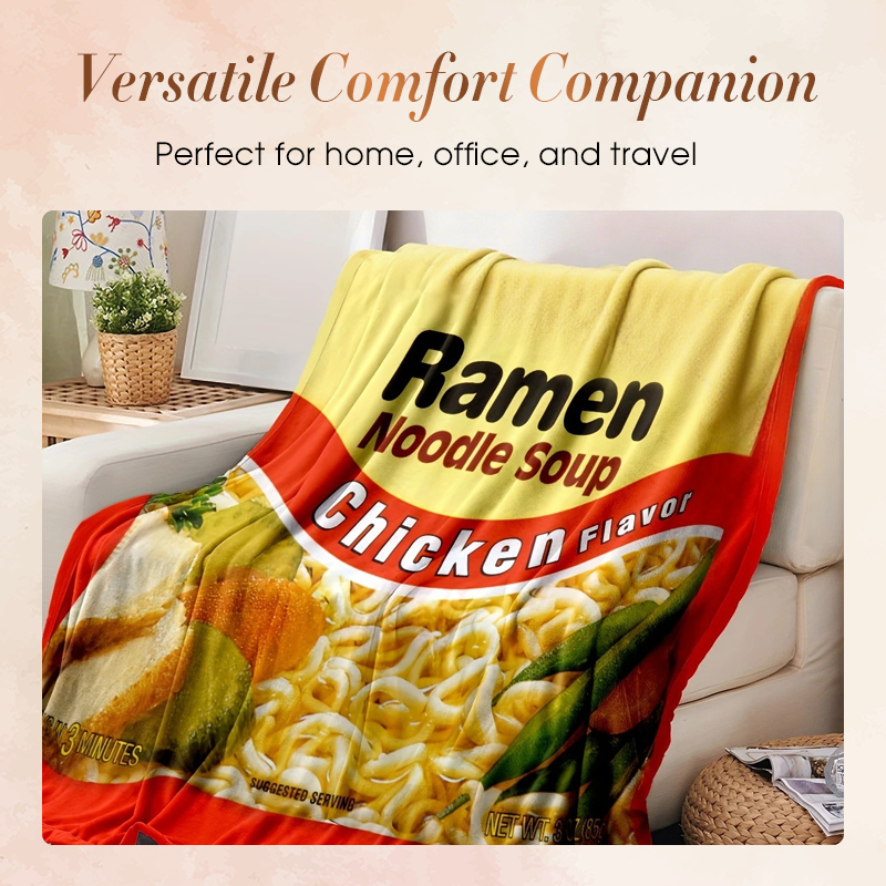 🔥Konstnärlig tryckt flanellpläd