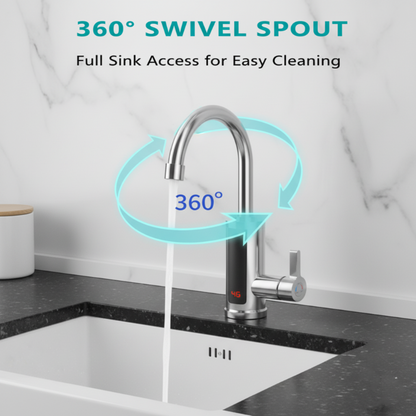 🔥Tanklös instant varmvattenberedare kran