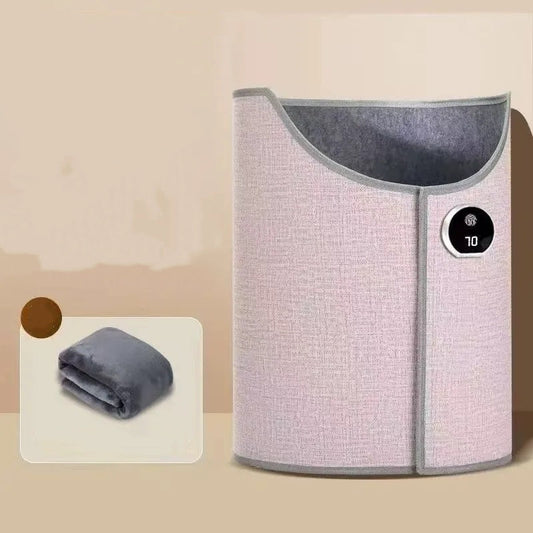 🔥Elektrisk värmare under skrivbordet med filt