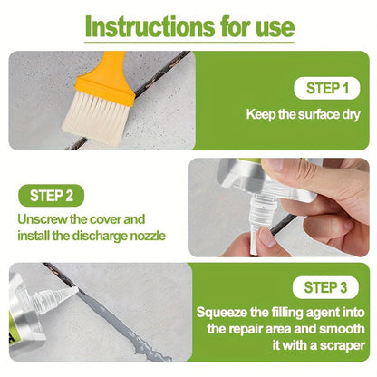 🎁Köp 2 få 1 gratis🔥Vattentät sprickfyllning för alla ytor