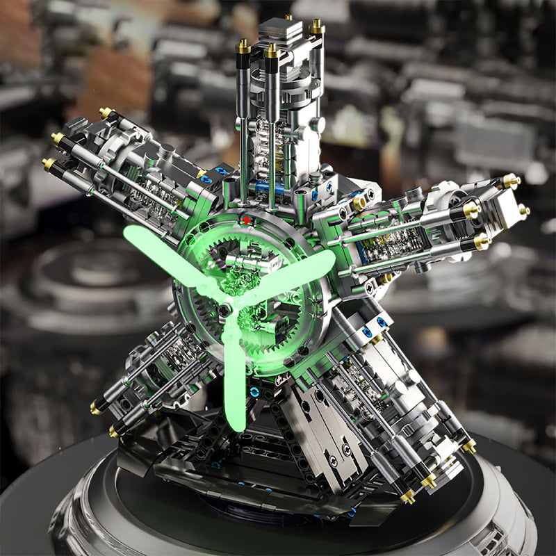 🔥Motor modell byggklossar set