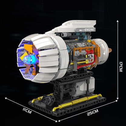 🔥Motor modell byggklossar set