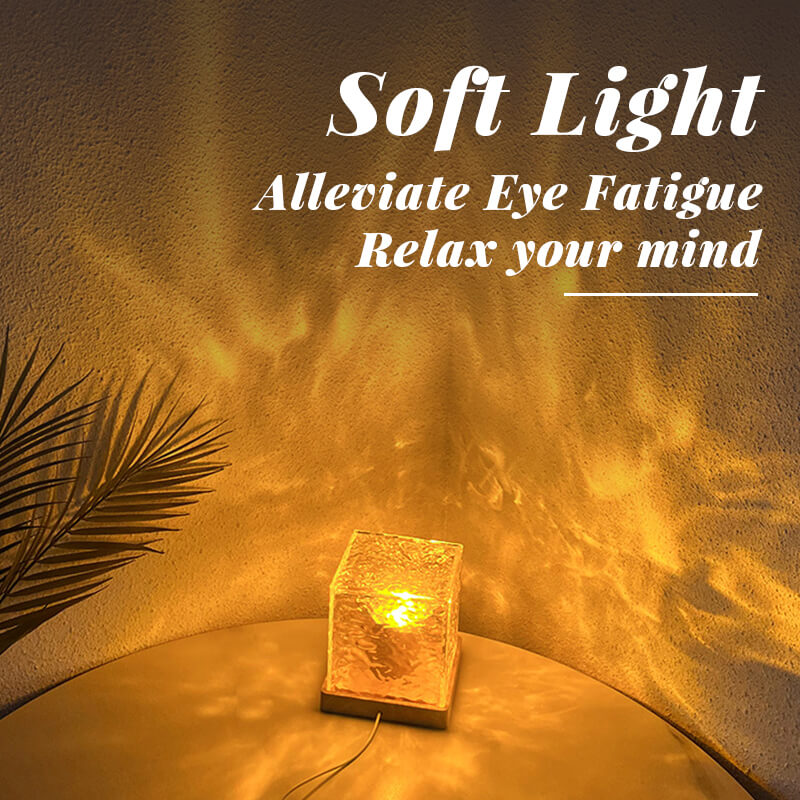 🔈🔈60% rabatt🎁Norrsken Vattenripplar Nattlampa