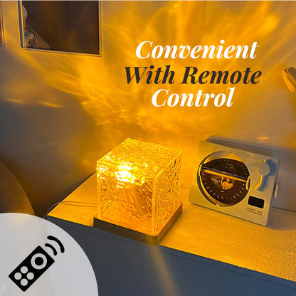 🔈🔈60% rabatt🎁Norrsken Vattenripplar Nattlampa