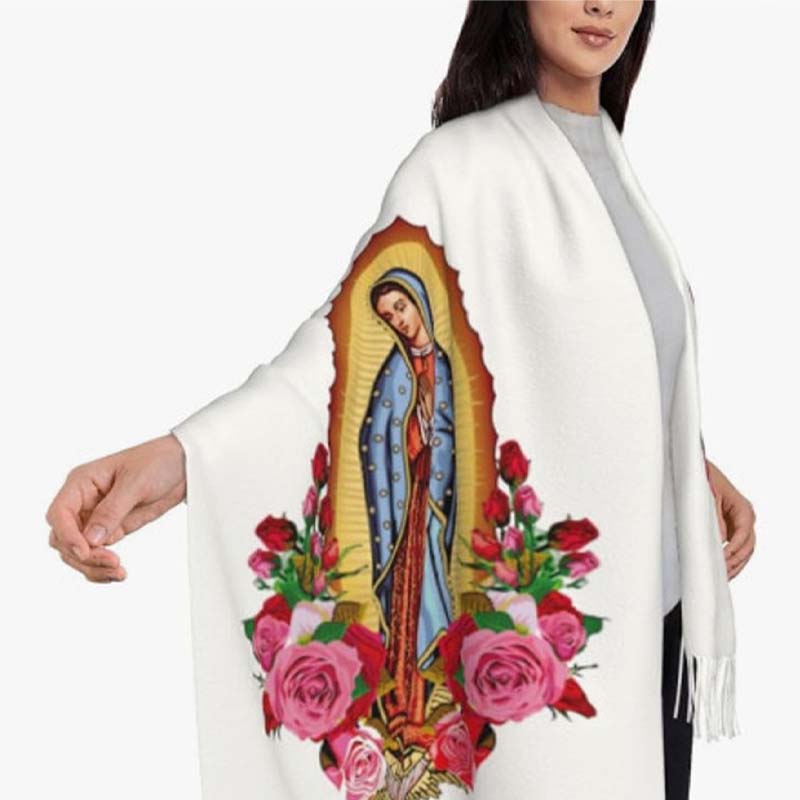 🔥Elegant mjuk fransad halsduk för kvinnor