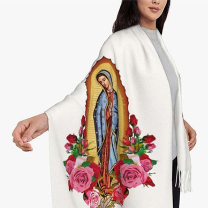 🔥Elegant mjuk fransad halsduk för kvinnor