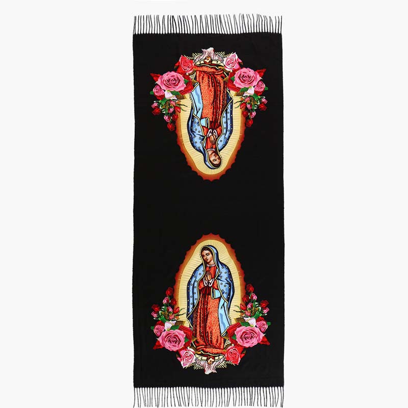 🔥Elegant mjuk fransad halsduk för kvinnor