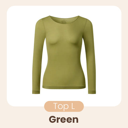 🎄Julrea 60 % RABATT🔥Ultratunna sömlösa termounderkläder för kvinnor