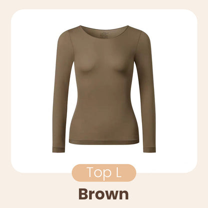 🎄Julrea 60 % RABATT🔥Ultratunna sömlösa termounderkläder för kvinnor