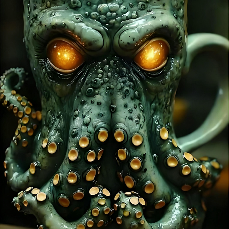 🔥Kreativ 3D-formad Mugg