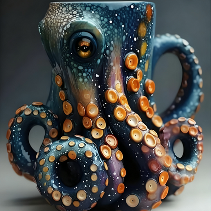 🔥Kreativ 3D-formad Mugg