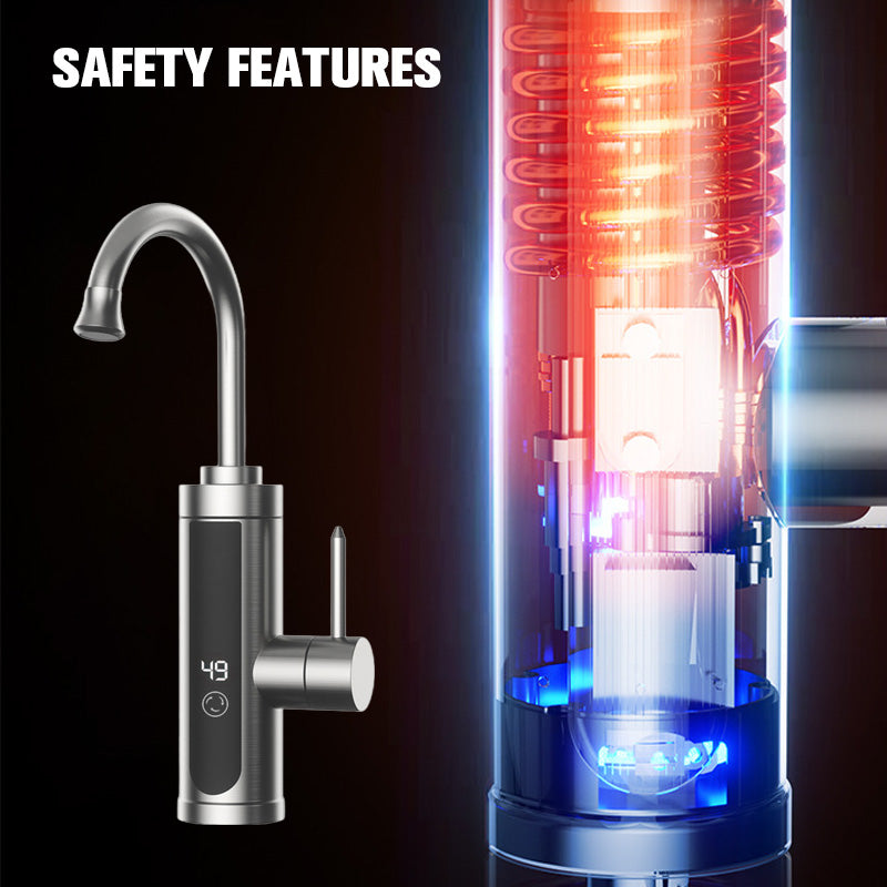 🔥Rostfritt stål kran för omedelbart varmvatten