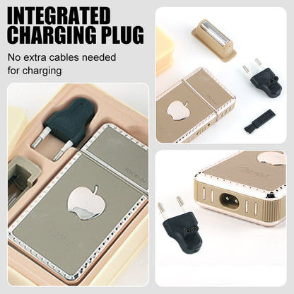 Bärbar elektrisk rakapparat för män