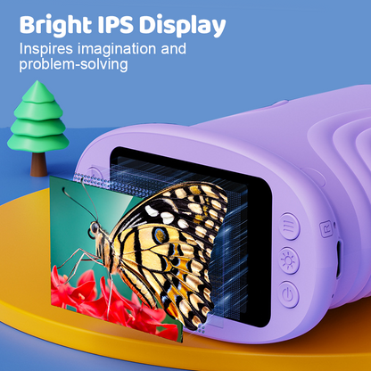 🔬 HET REA 50 % RABATT! ✨ Handhållet fickmikroskop för barn – 60 gångers förstoring med LED-belysning för utomhusutforskning och STEM-inlärning 🌿📚