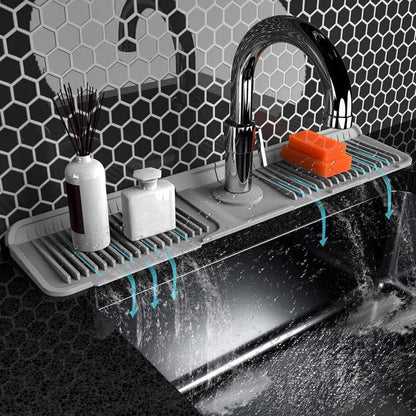 Nödvändigt för varje hushåll 💧 Snabbtorkande kranmatta för diskbänk