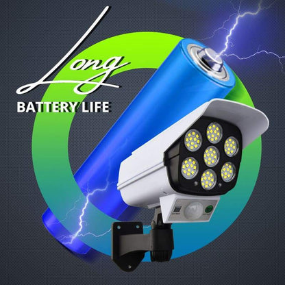 🔥🎁Nyhet 50 % RABATT🔥🎁Solcellslampa för utomhusbruk med rörelsesensor 2400 mAh 77 LED