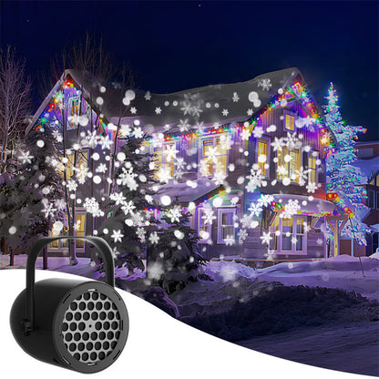 🎅 50% RABATT NU! 🎄 Julprojektorljus med 16 mönster – skapa magisk feststämning – perfekt för julmys, middagar och fester ✨🎁