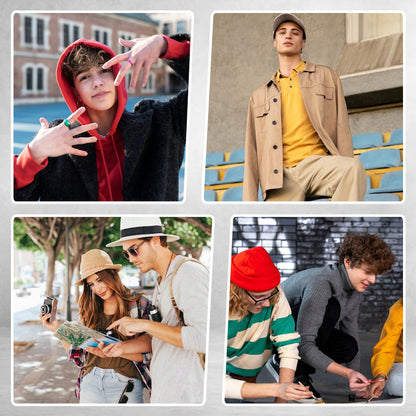 🔥Vinterjacka med huva för män, vindskyddad och varm