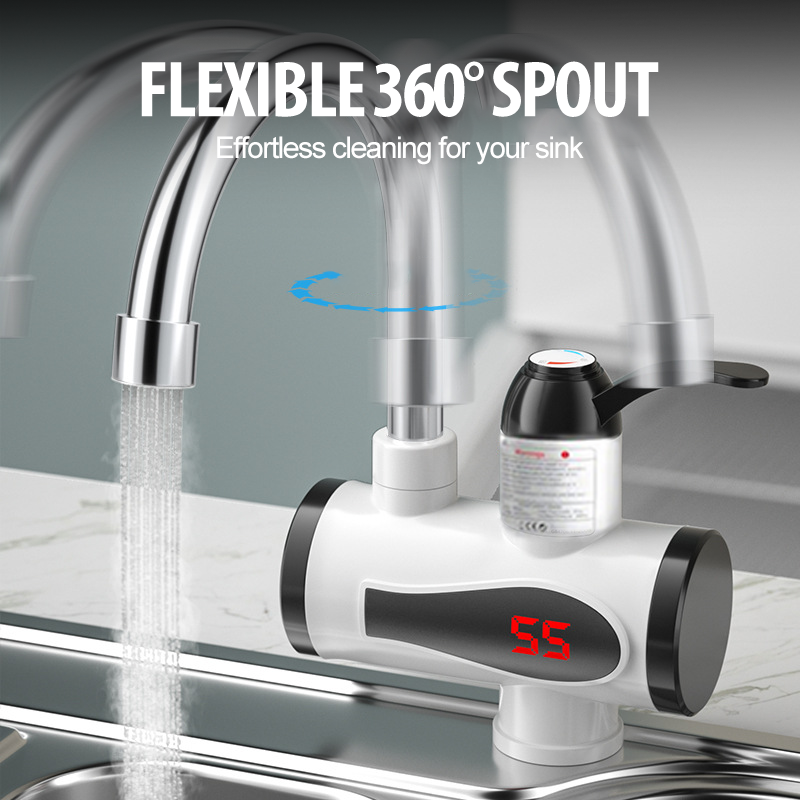 Säker och bekväm elektrisk varmvattenkra