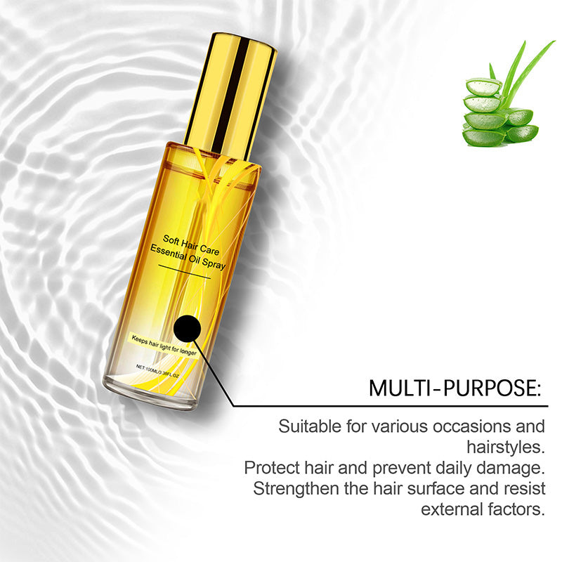 🎁🎁Julens tidsbegränsade specialerbjudande:💞Köp 2 Få 1 Gratis💞 Lättviktig Närande Hårolja