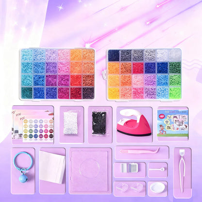 🔥Komplett pysselkit med 96 färger av fuse-pärlor