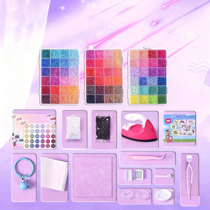 🔥Komplett pysselkit med 96 färger av fuse-pärlor