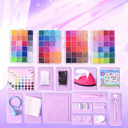 🔥Komplett pysselkit med 96 färger av fuse-pärlor