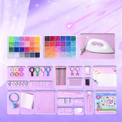 🔥Komplett pysselkit med 96 färger av fuse-pärlor