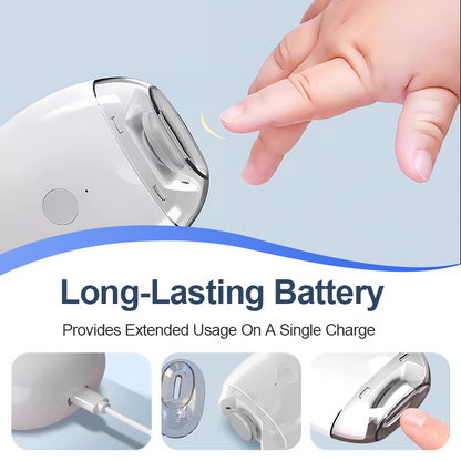 💅 KÖP 3 FÅ 1 GRATIS! 🔥 Universal automatisk nagelfil – 6 hastighetsinställningar med 5 tillbehör för säker och skonsam nagelvård 👶🔧