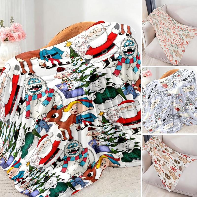 🔥Mjuk och mysig julpläd