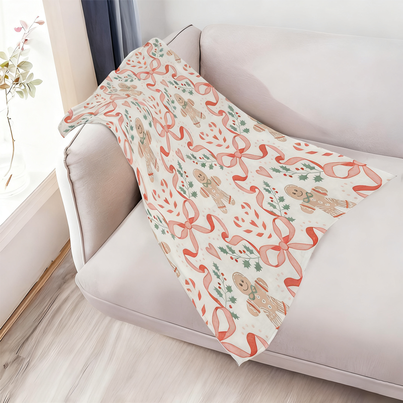 🔥Mjuk och mysig julpläd